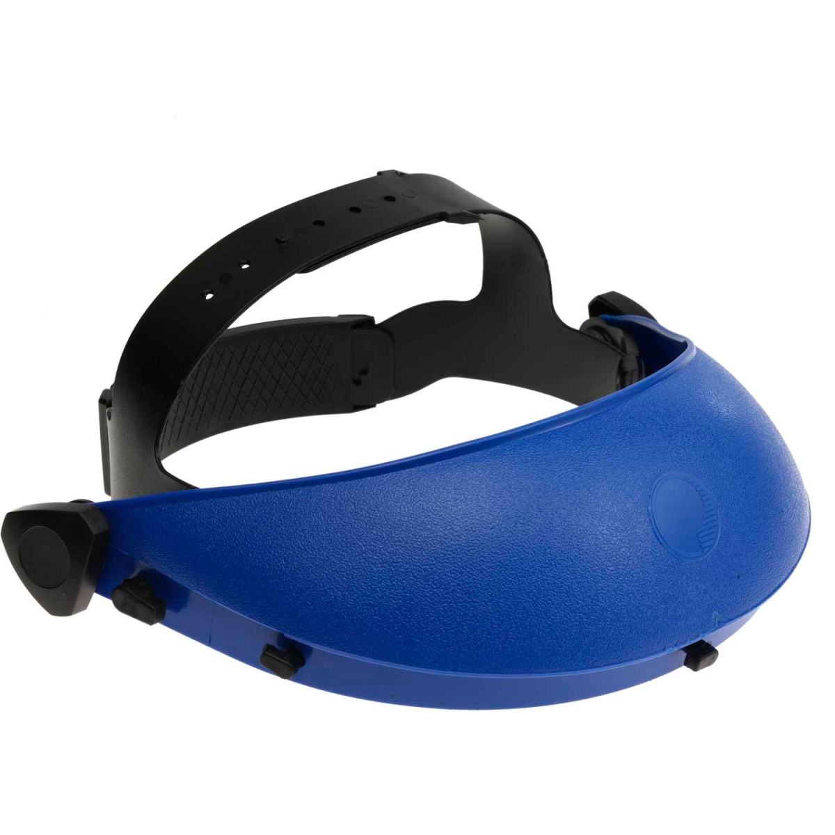 B2314090 Rachet Headgear - 3 in. Spark Guard - Polyethylene - HG4- S - Blue