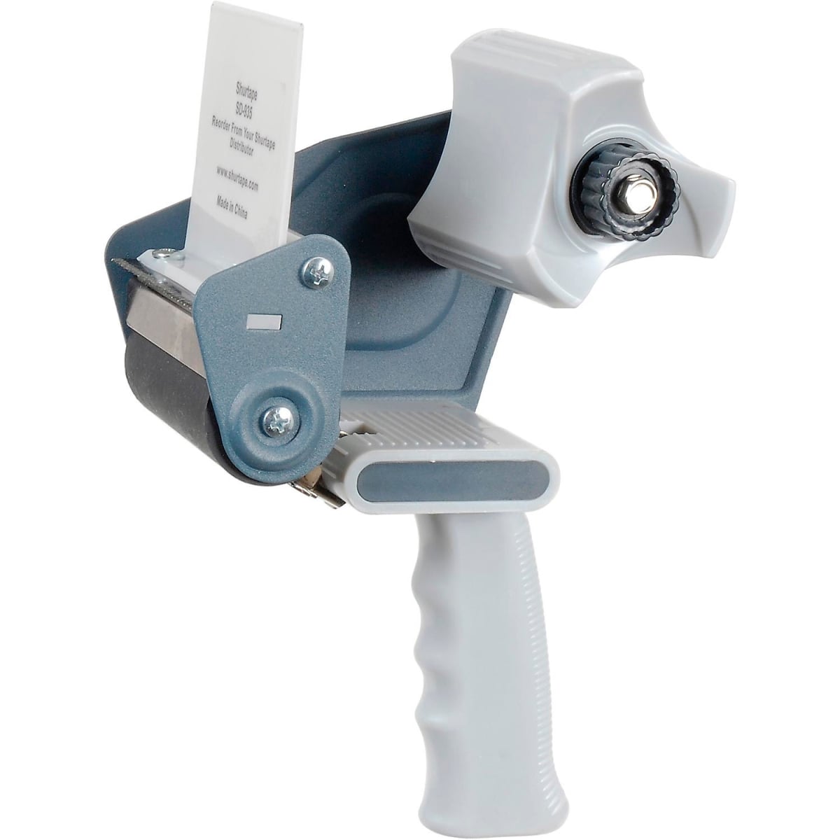 B862729 Standard Pistol Grip Handheld Tape Dispenser, Gray - 3 in.