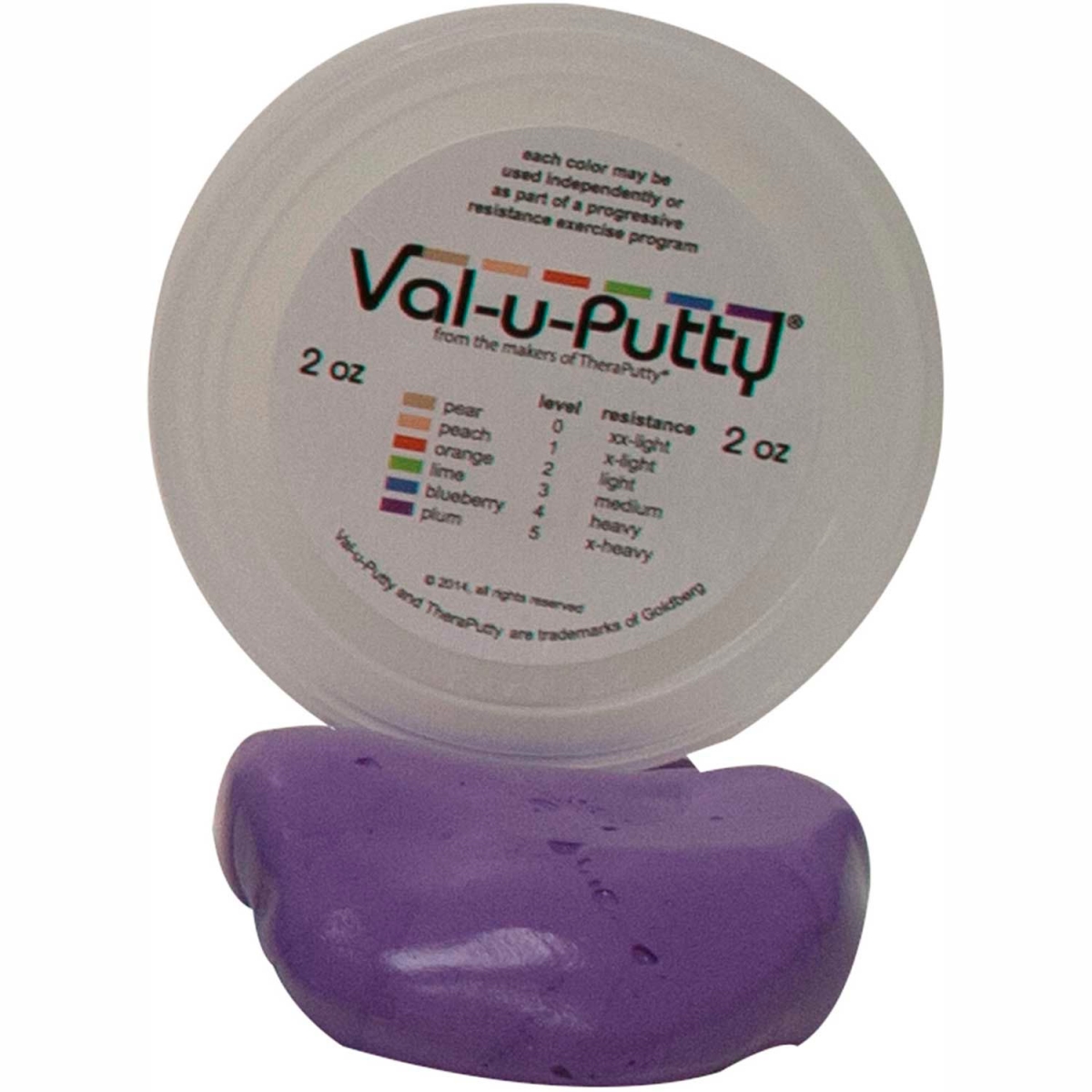 B2176956 Val-U-Putty Exercise Putty - Plum - X-Firm - 2 oz
