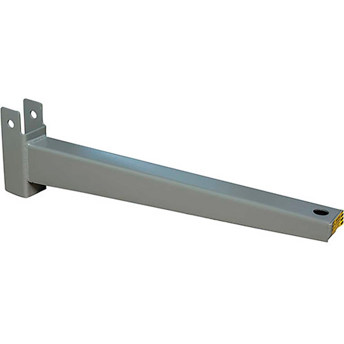 Picture of Global Industrial 812205 24 in. Cantilever Straight Arm - Gray - 1200 lbs