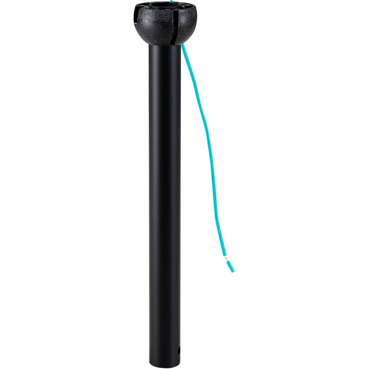 Global Industrial 293050 12 in. Downrod for DC Ceiling Fan - Black