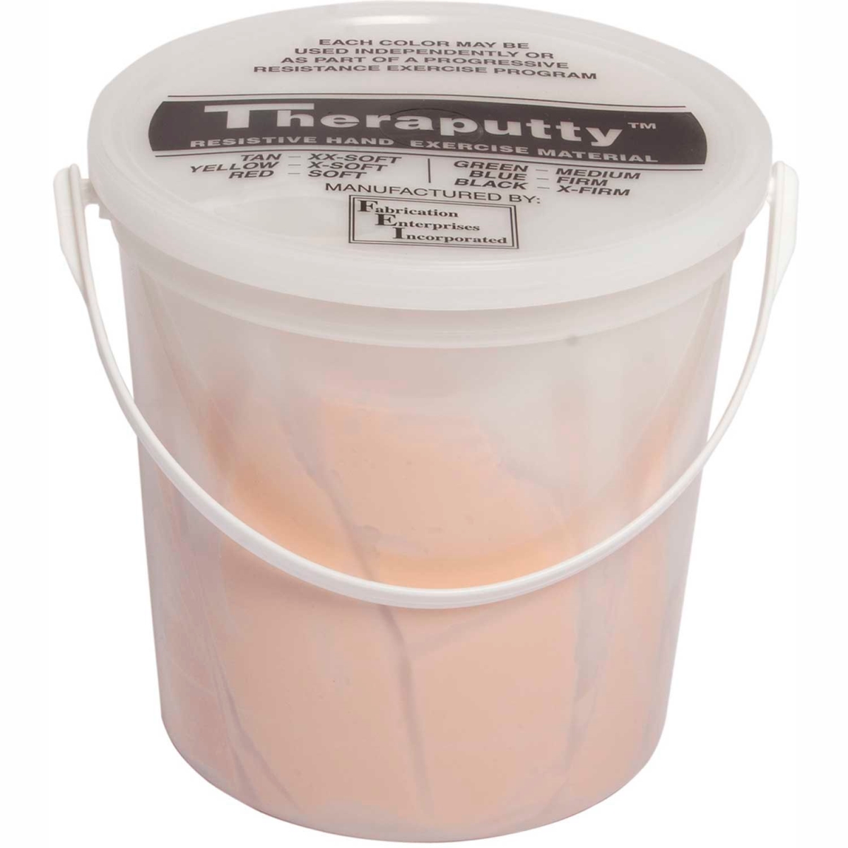 B2177020 Thera-Putty Standard Exercise Putty - Tan - XX-Soft - 5 lbs