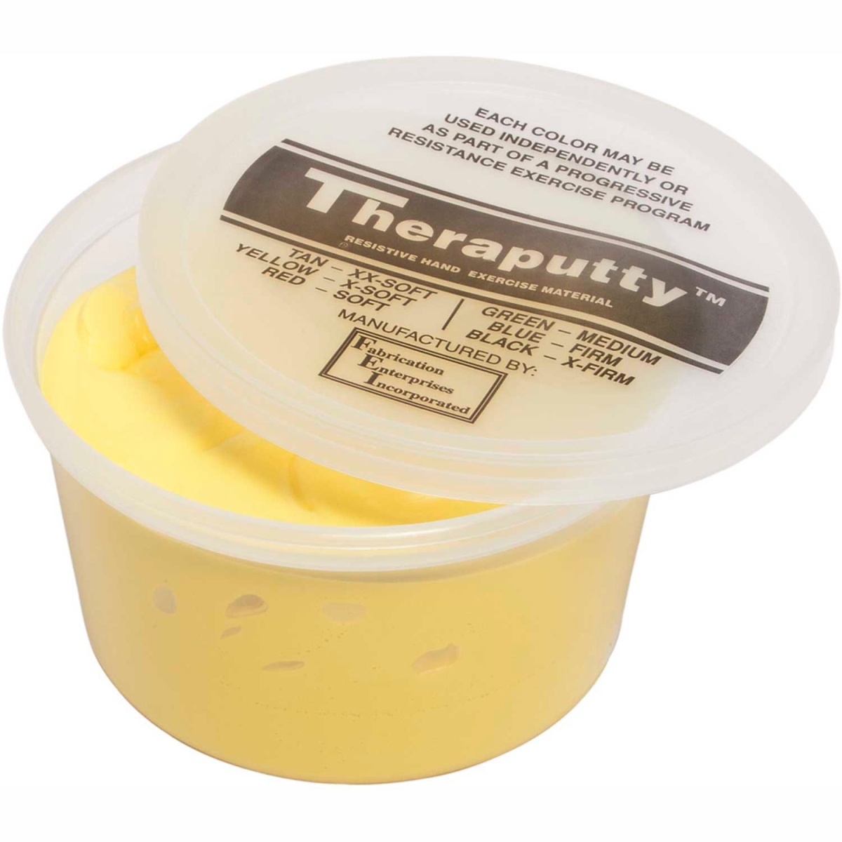 B2176919 Thera-Putty Standard Exercise Putty - Yellow - X-Soft - 1 lbs