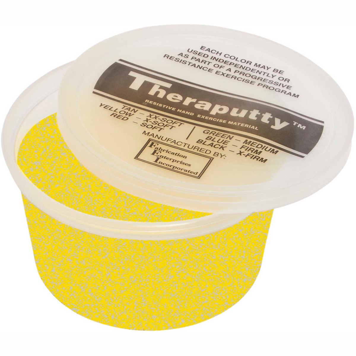 B2176950 Thera-Putty Sparkle Exercise Putty - Yellow - X-Light - 1 lbs