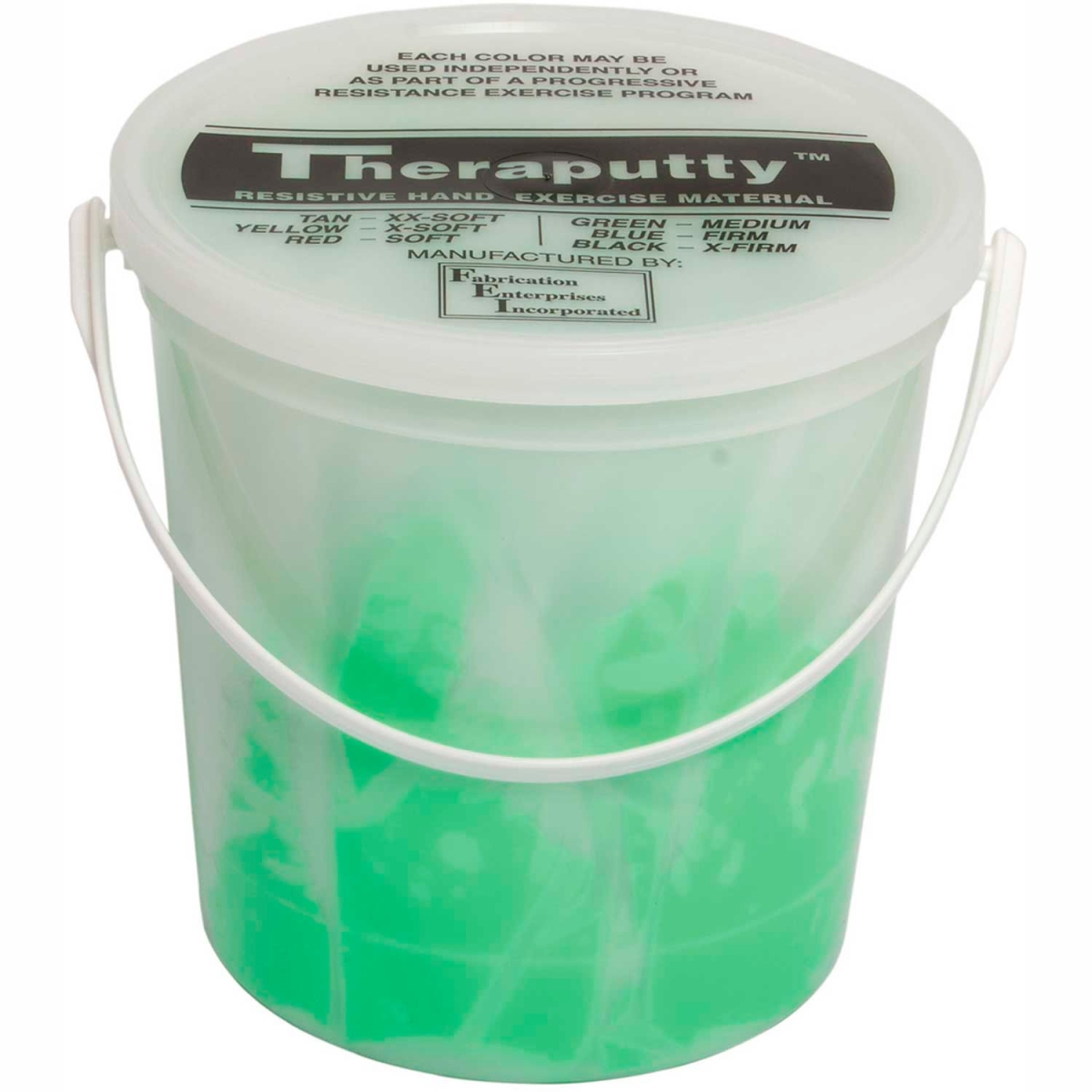 B2176975 Thera-Putty Standard Exercise Putty - Green - Medium - 5 lbs