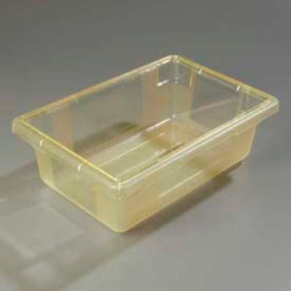 Picture of Carlisle Sanitary Maintenance B638002 Storplus Storage Container - 18 x 12 x 6 in. - Yellow