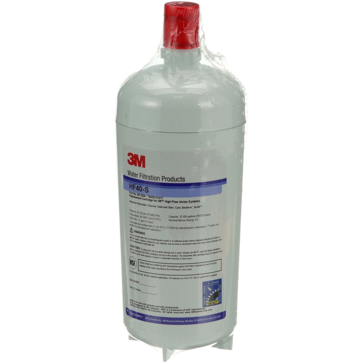 B2955317 13489 Ice Machine Filter Cartridge HF40-S for Cuno, Inc