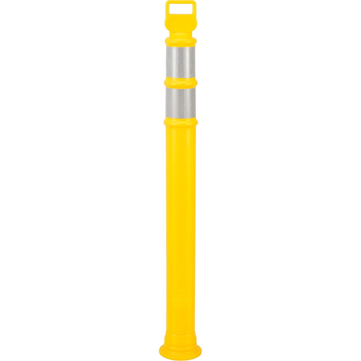 Global Industrial 670794 Reflective Delineator Post - 49 in. - Yellow