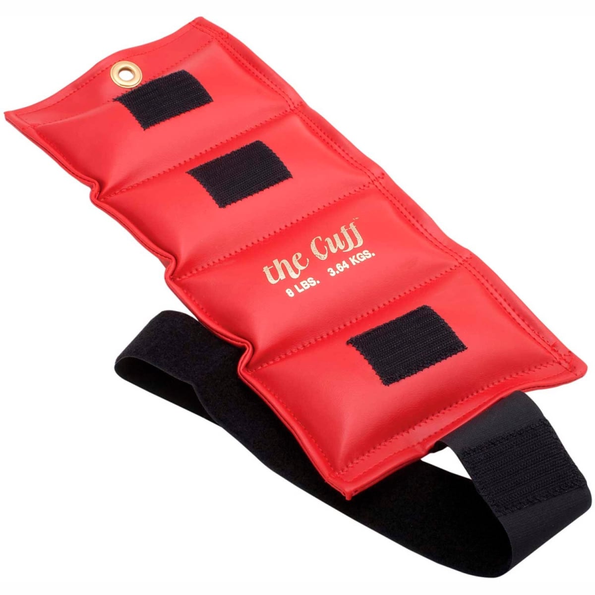 B2192659 Cuff Deluxe Wrist & Ankle Weight - Red - 8 lbs