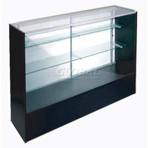 B1223994 4 ft. Full Vision Show Case - Black