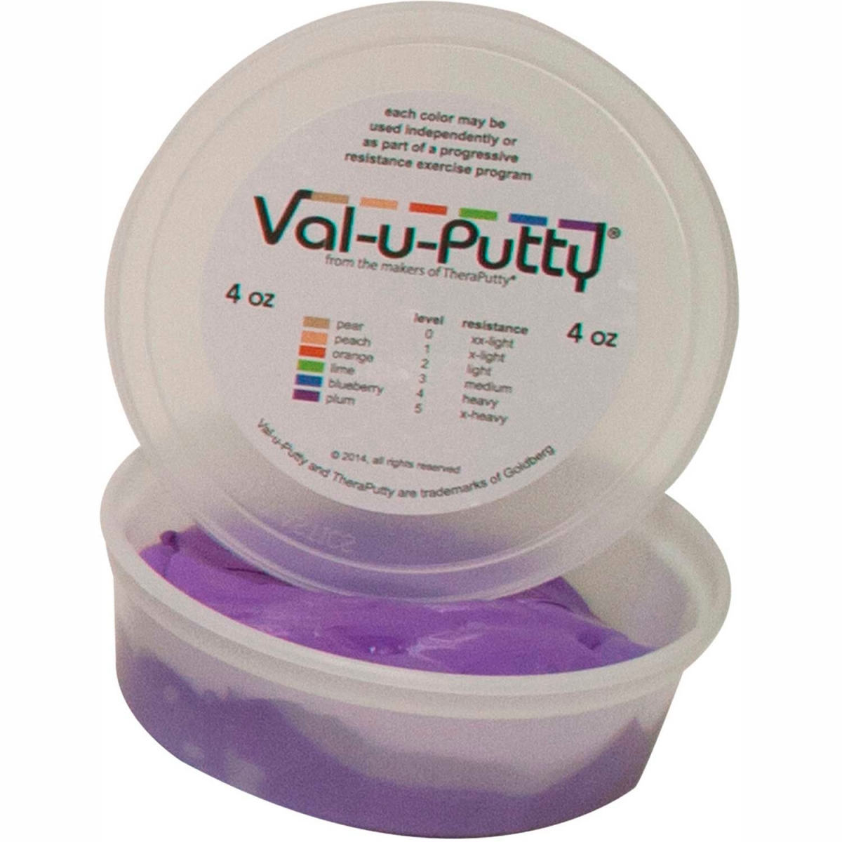 B2176923 Val-U-Putty Exercise Putty - Plum - X-Firm - 4 oz