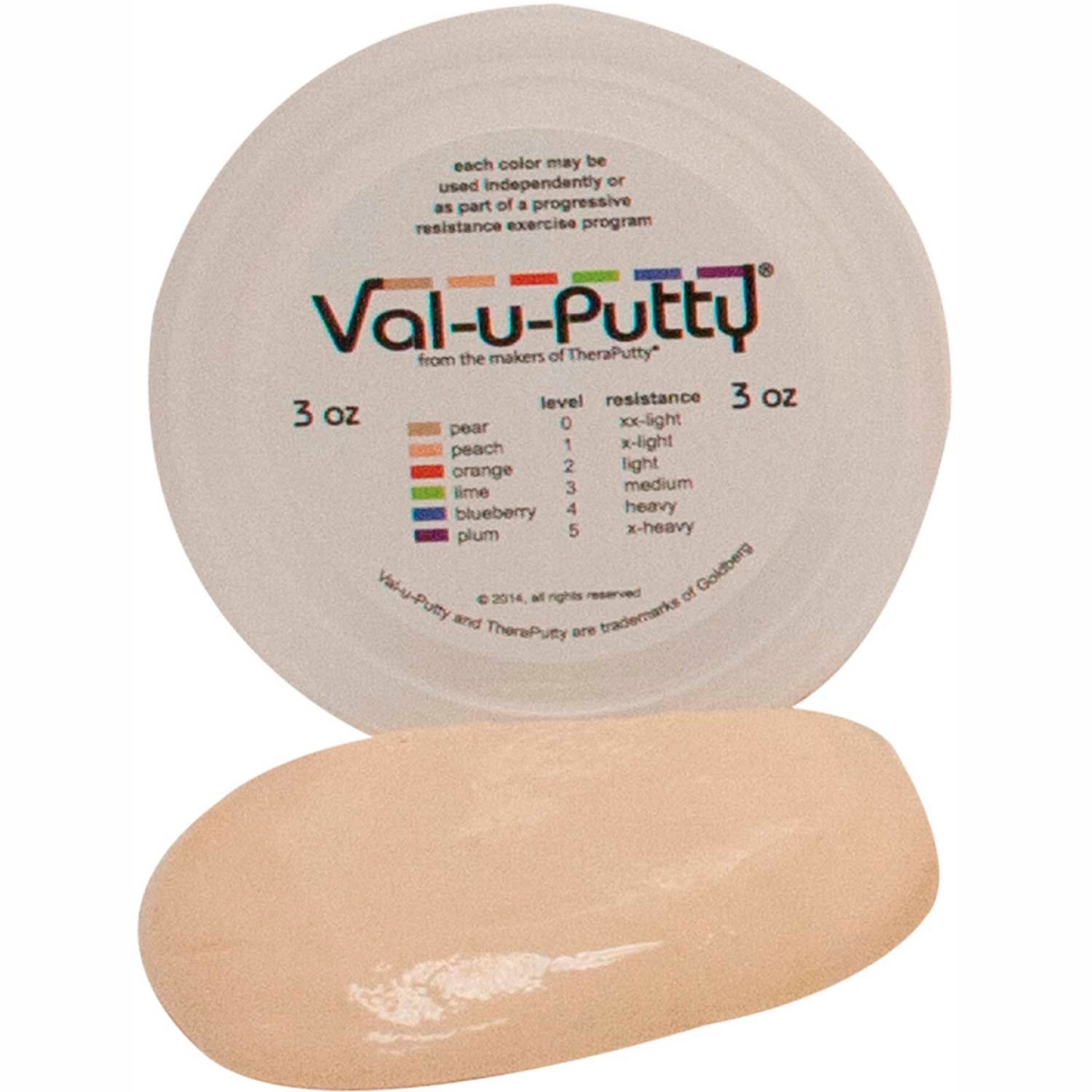 B2176954 Val-U-Putty Exercise Putty - Pear - XX-Soft - 3 oz