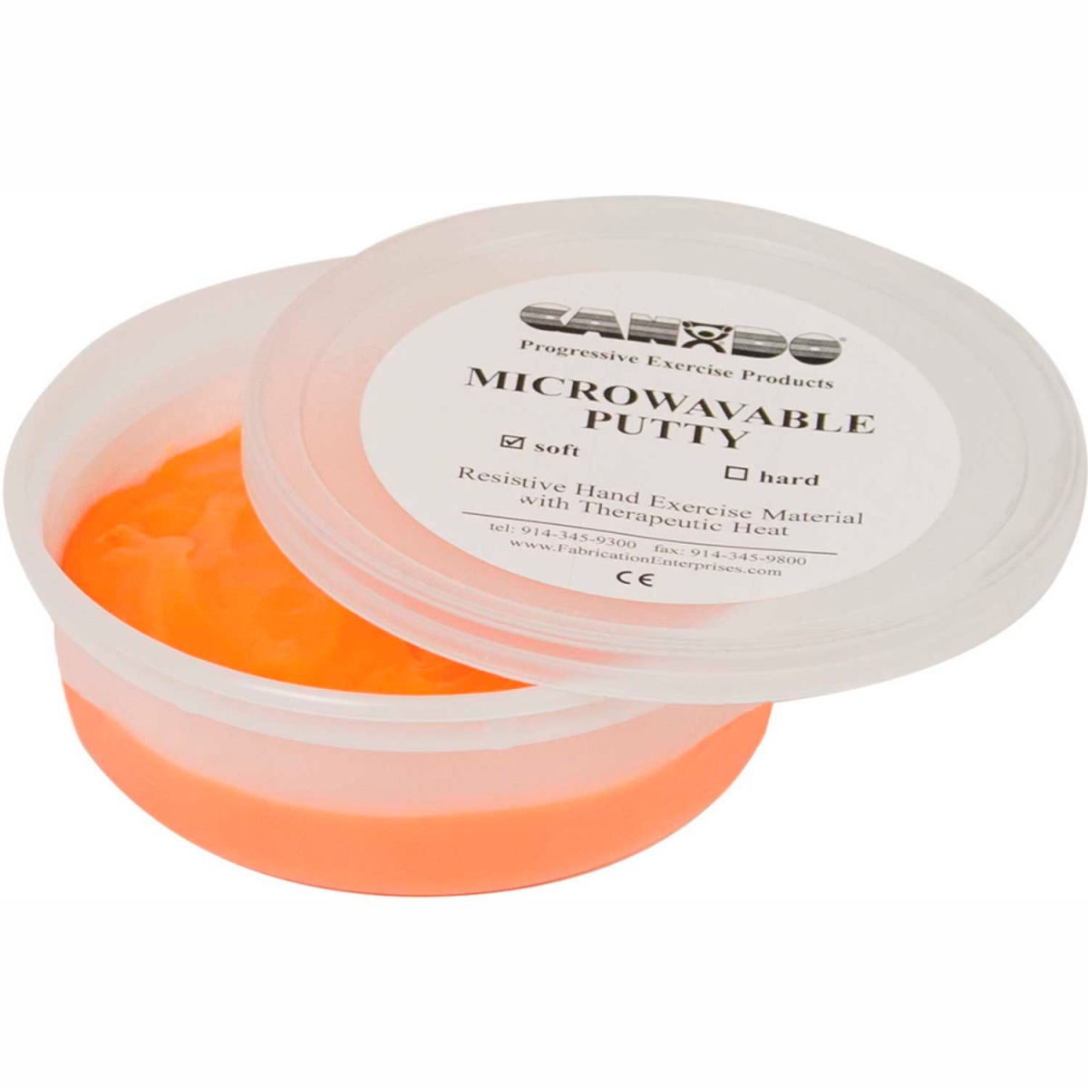 B2176995 Theraputty Microwaveable Exercise Putty - Soft - Orange - 4 oz