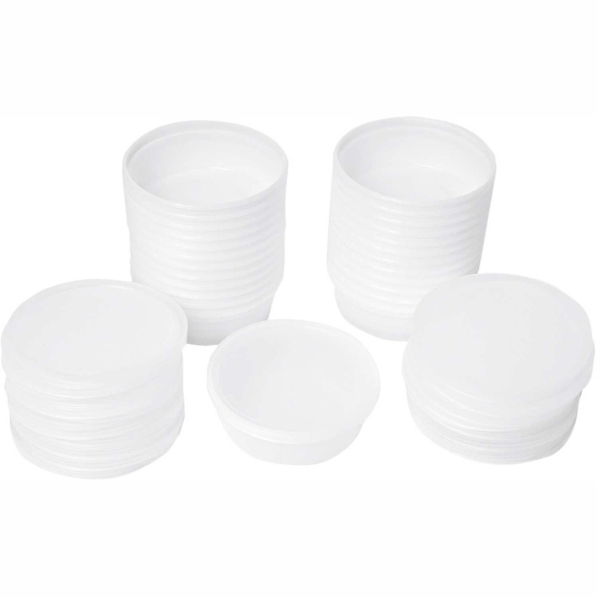B2177006 4 oz Containers & Lids for Putty - Case of 25