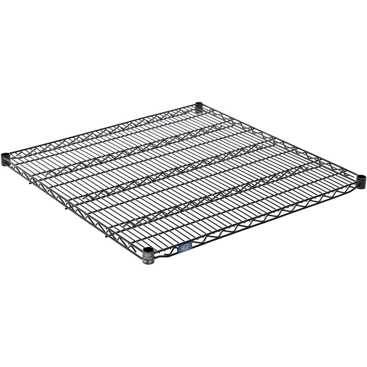 Global Industrial S3636B Nexel Black Epoxy Wire Shelf - 36 x 36 in.