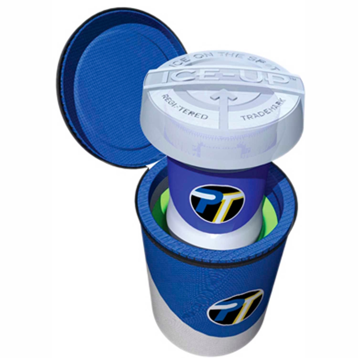 Picture of Fabrication B2193989 Ice-Up Portable Ice Massager - Blue - 4.5 x 4.5 x 5 in.