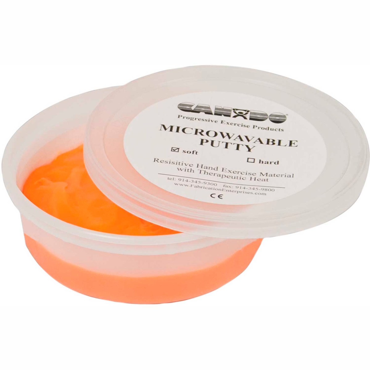 B2176996 Theraputty Microwaveable Exercise Putty - Soft - Orange - 3 oz