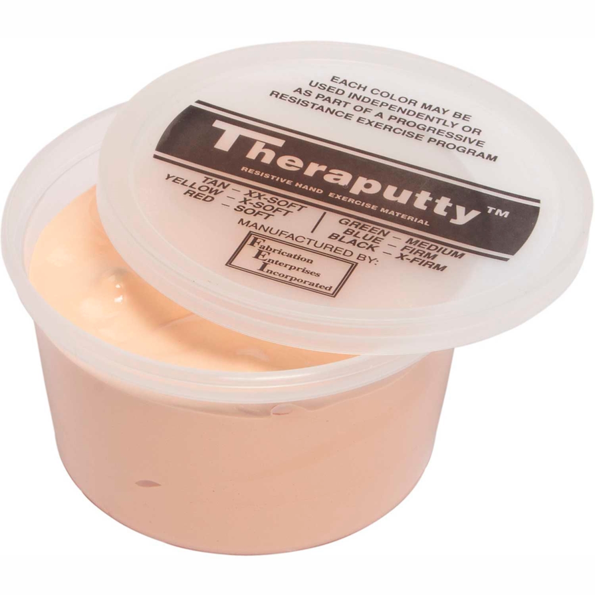 B2177025 Thera-Putty Standard Exercise Putty - Tan - XX-Soft - 1 lbs