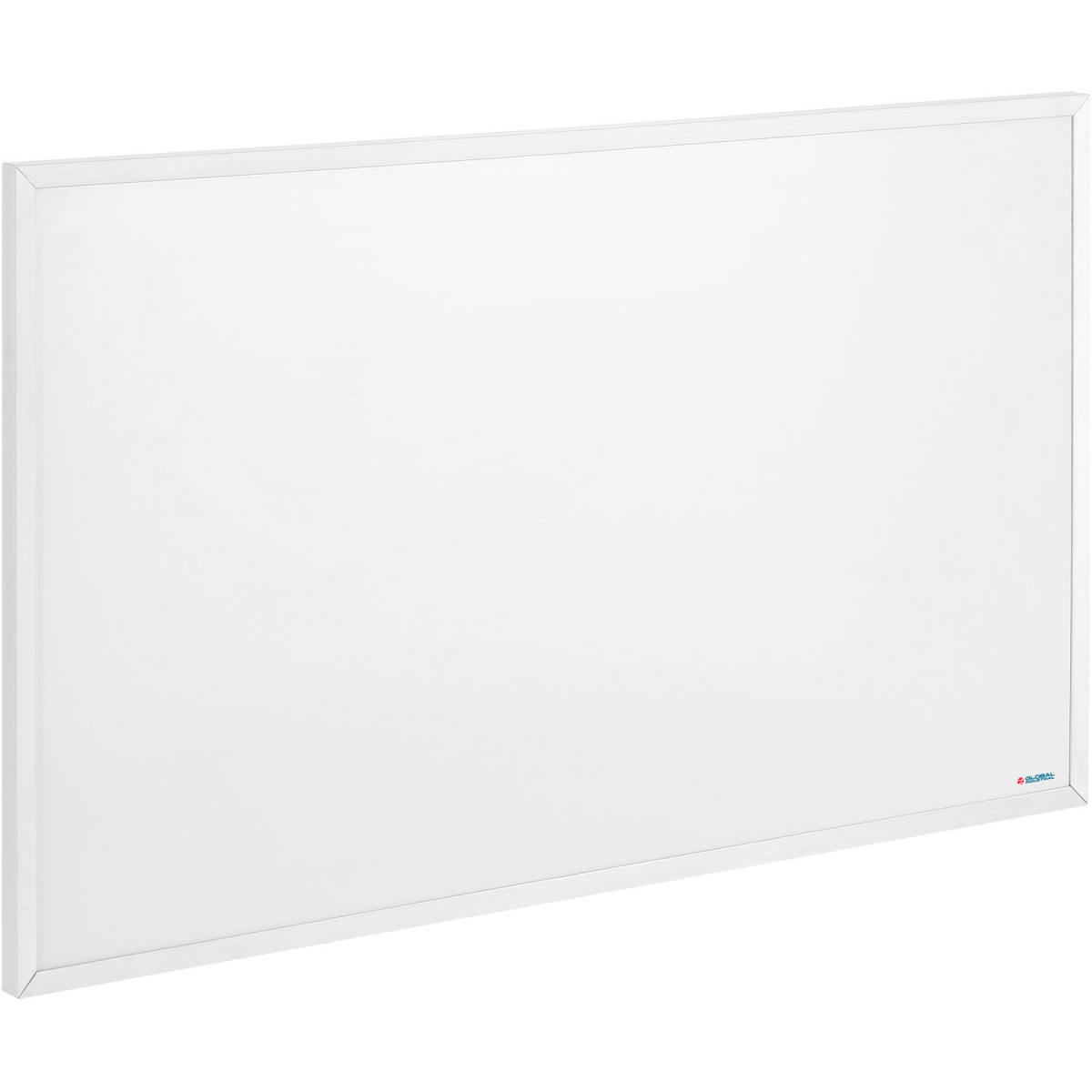 Global Industrial 695819 Steel Cubicle Whiteboard - White - 24 x 14 in.