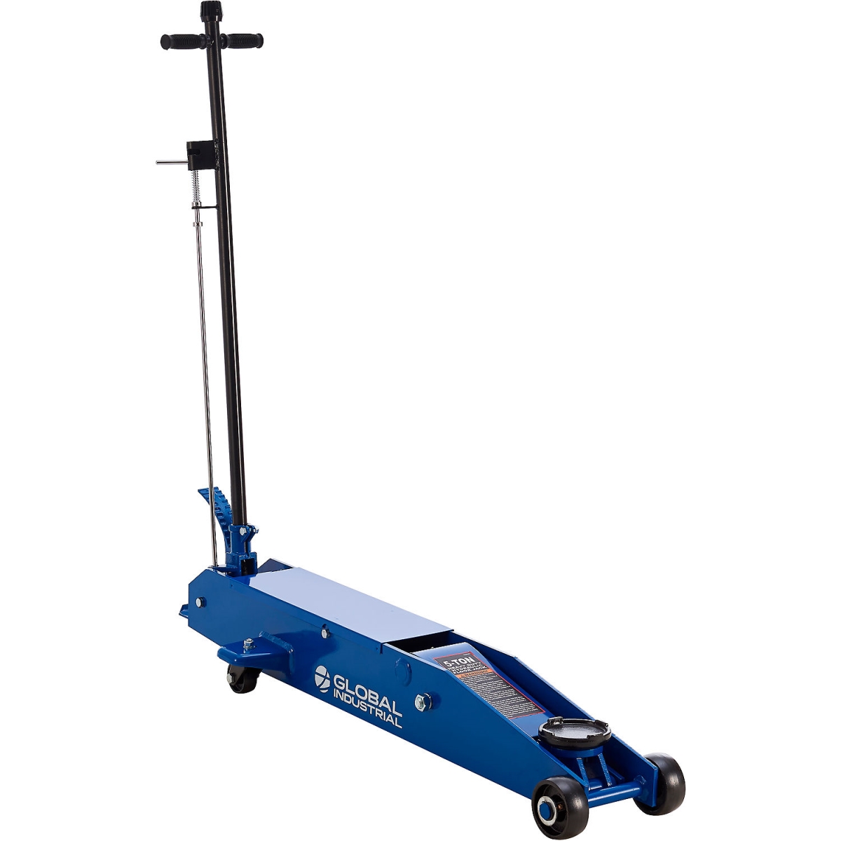 5 Ton Hydraulic Floor Jack - Blue - 5 Ton Capacity - Durable Steel