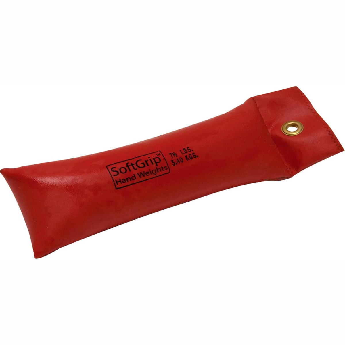 B2192586 CanDo SoftGrip Hand Weight - Red - 7.5 lbs