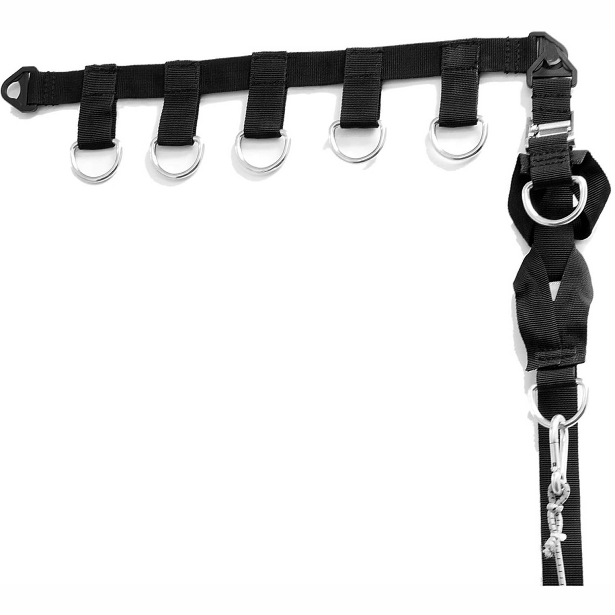 B2188300 CanDo Webbing Wall Mount Strap for Bungee Cord Exerciser System - 5.5 ft. Long