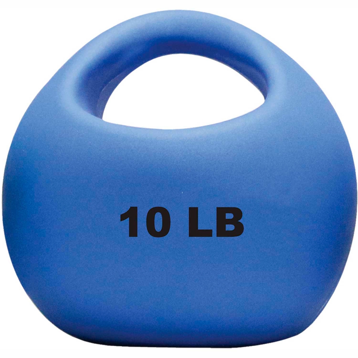 B2192875 CanDo One-Handle Medicine Ball - 9 in. - Blue - 10 lbs