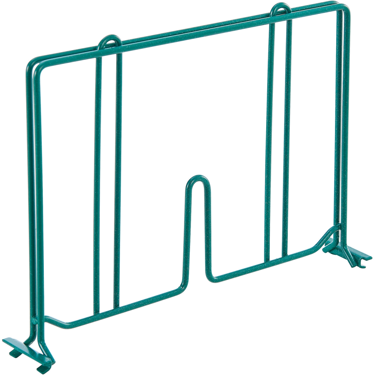 Nexel Poly-Green Wire Divider - Green - 12 x 8 in. - Durable & Easy Install