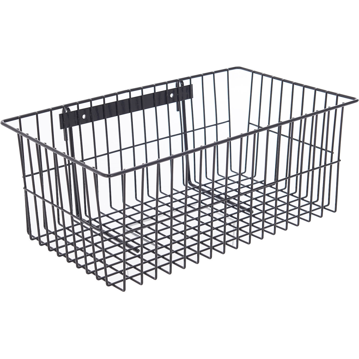 Picture of Global Industrial ASW177B Nexel Black Epoxy Wire Utility Basket - 18.75 x 11.25 x 7.5 in.