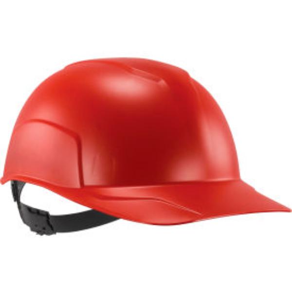 B3168828 Skullerz 8952 Hard Shell Bump Cap - Short Brim - One Size - Red