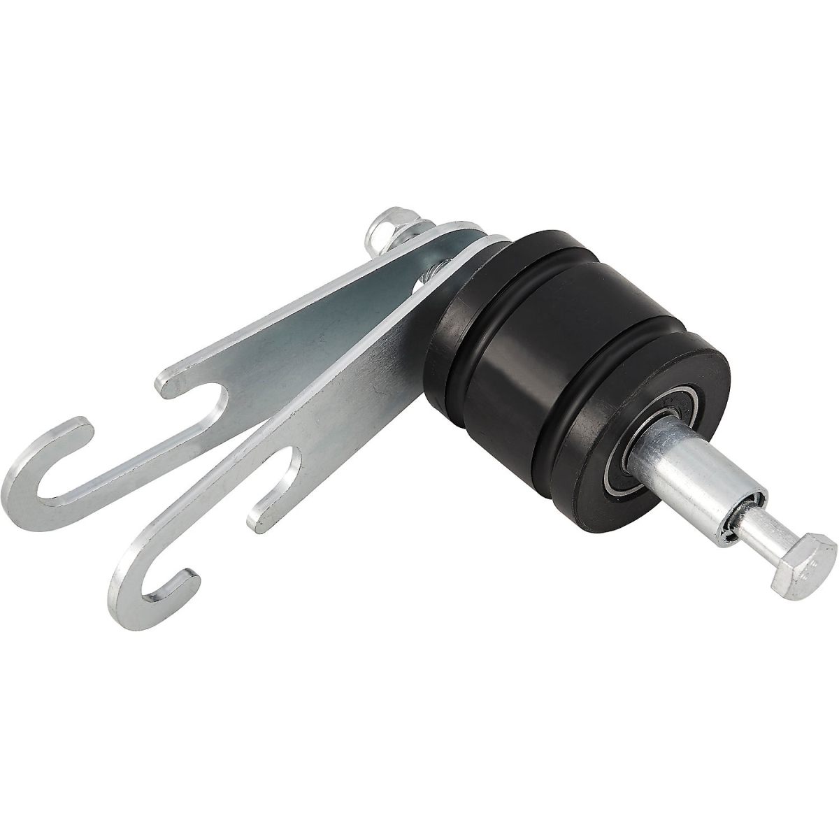 Global Industrial 293301 Replacement Driven Wheel Set with Hooks for Powered Roller Conveyors - Box of 5
