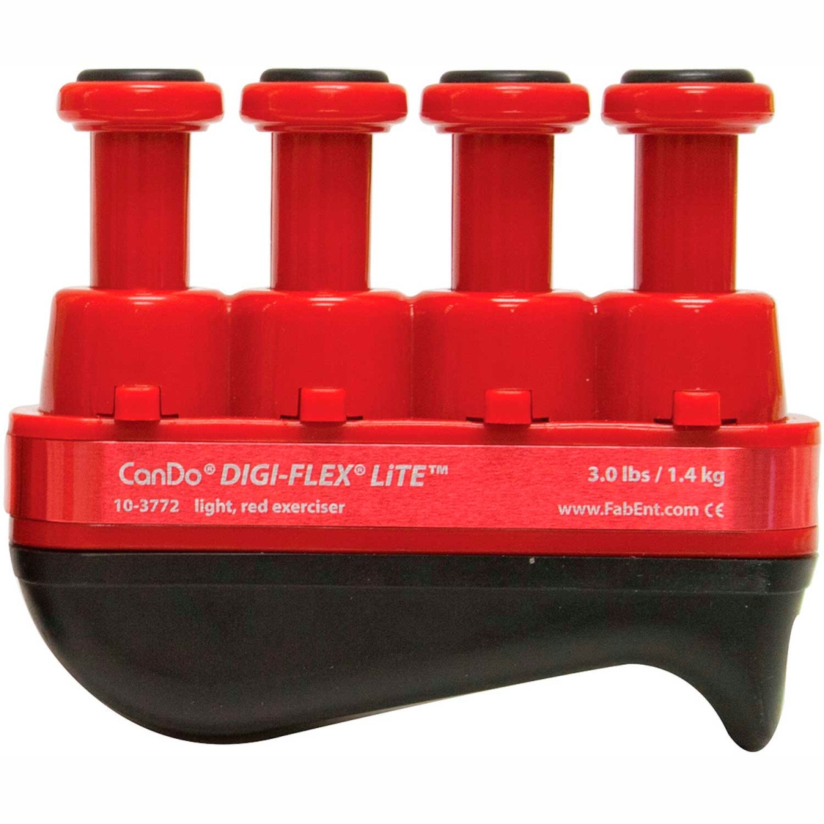 B2179282 CanDo Digi-Flex LITE Hand Exerciser - Red - Light