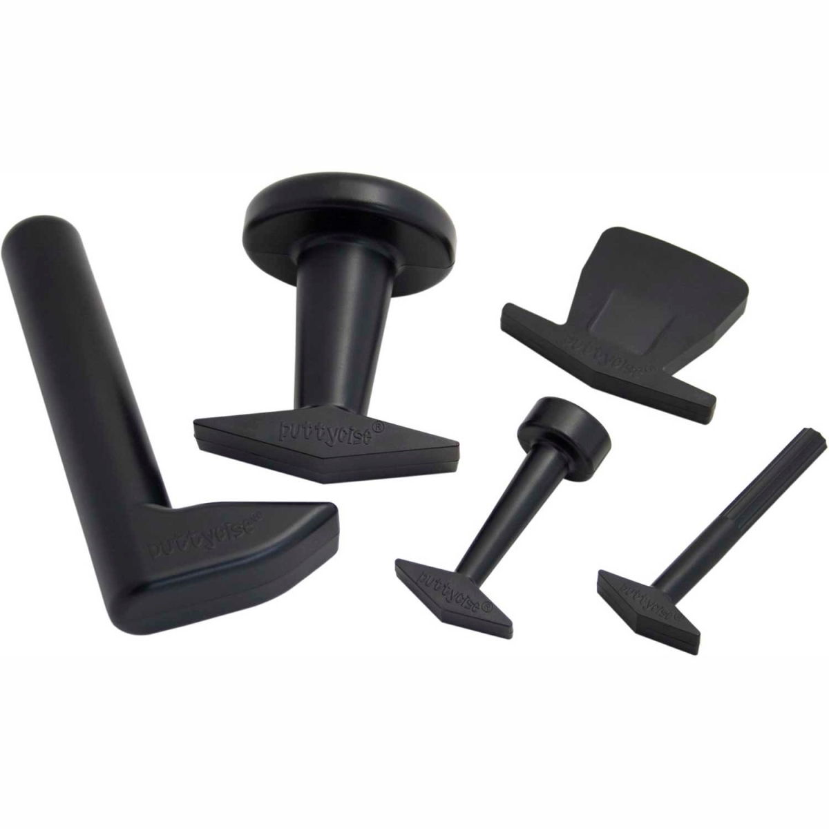 B2177094 Puttycise Thera Putty 5-Tool Set - No Bag - Knob - Peg - Key & Cap Turn - L-Bar