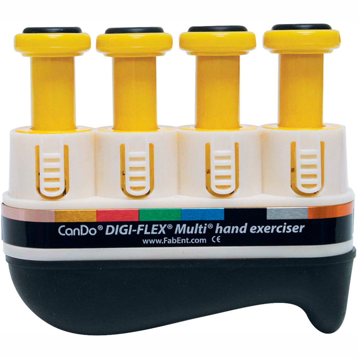B2179214 Digi-Flex Multi Hand Exerciser - Basic Starter Pack - Yellow - X-Light