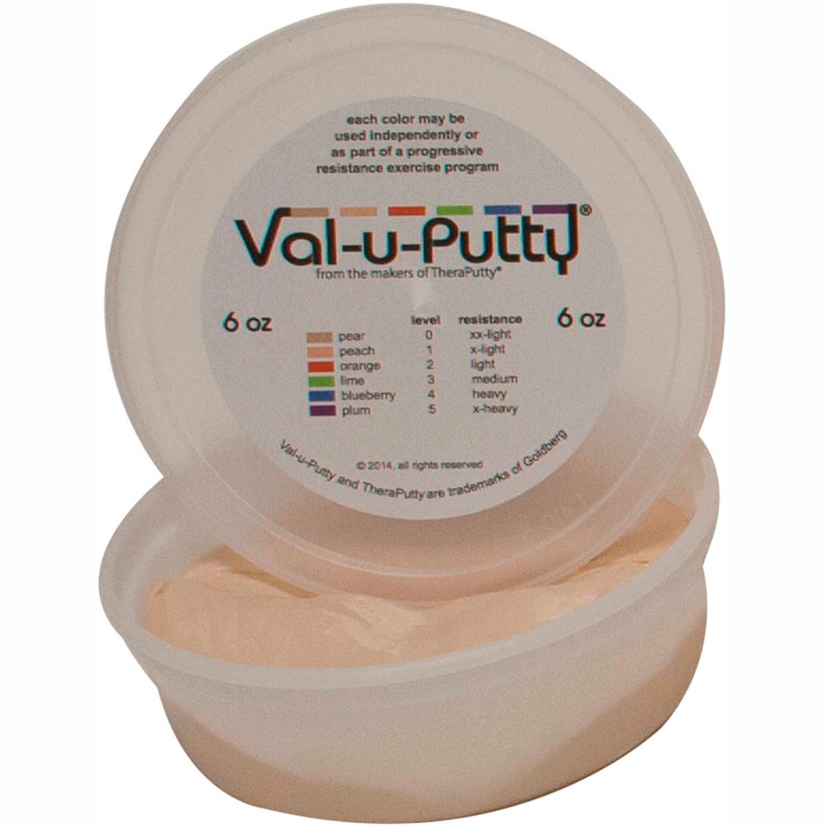 B2176926 Val-U-Putty Exercise Putty - Pear - XX-Soft - 6 oz