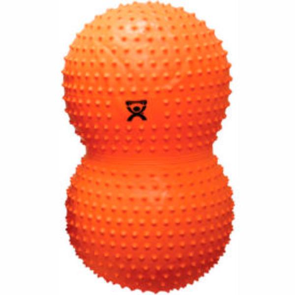 B2180591 CanDo Inflatable Exercise Sensi-Saddle Roll - Orange - 20 x 39 in.