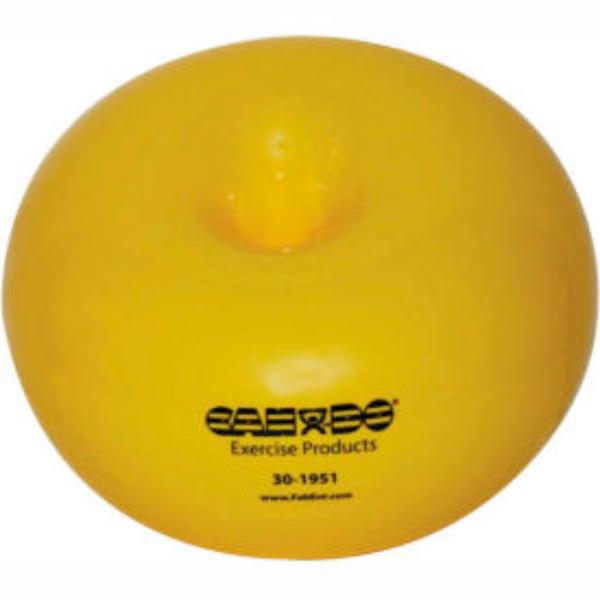 B2180619 CanDo Donut Ball - 18 x 10 in. - Yellow - 300 lbs