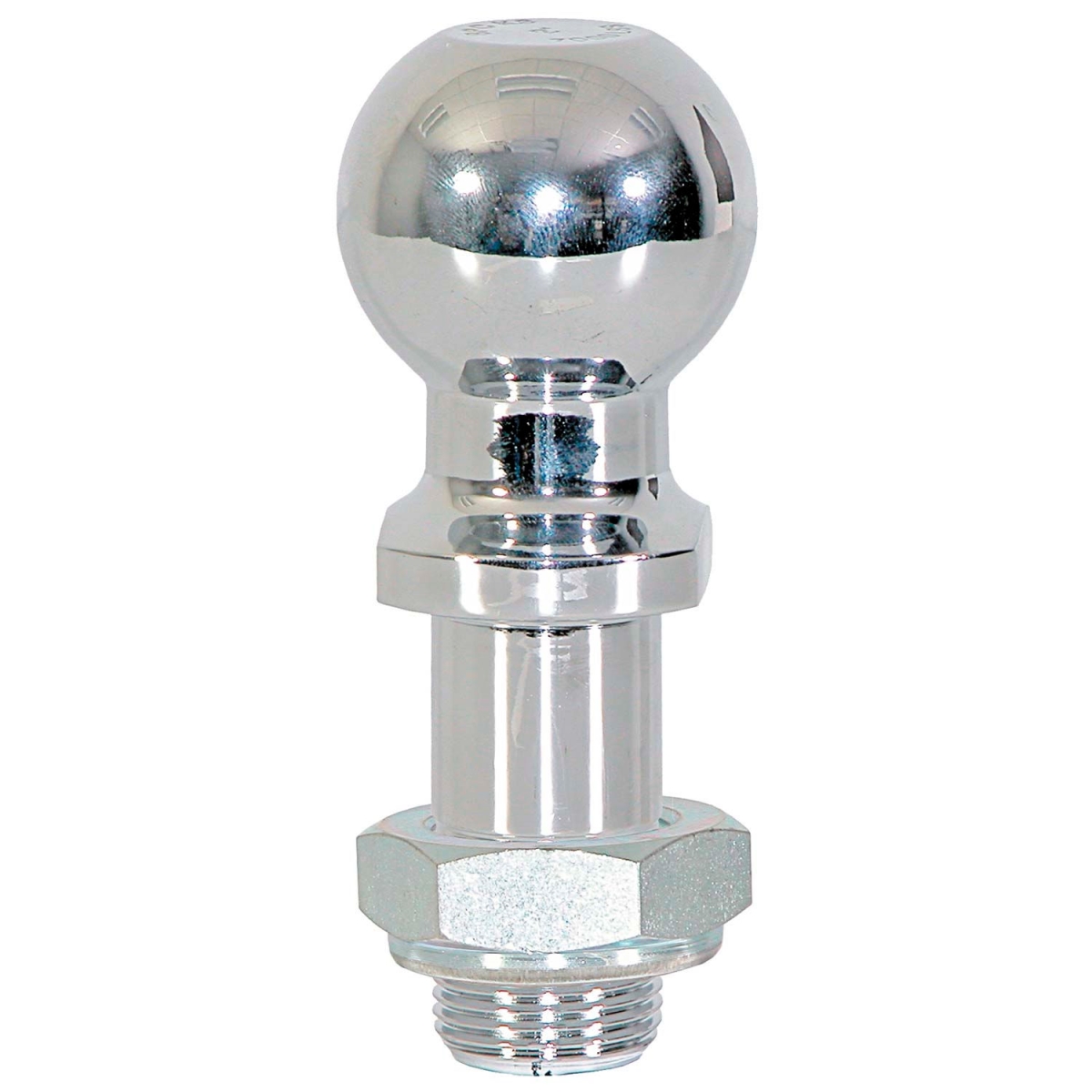 B2276318 2 in. Replacement Ball with Nut for BH10 Series - RB102000 - Silver - Pack of 2