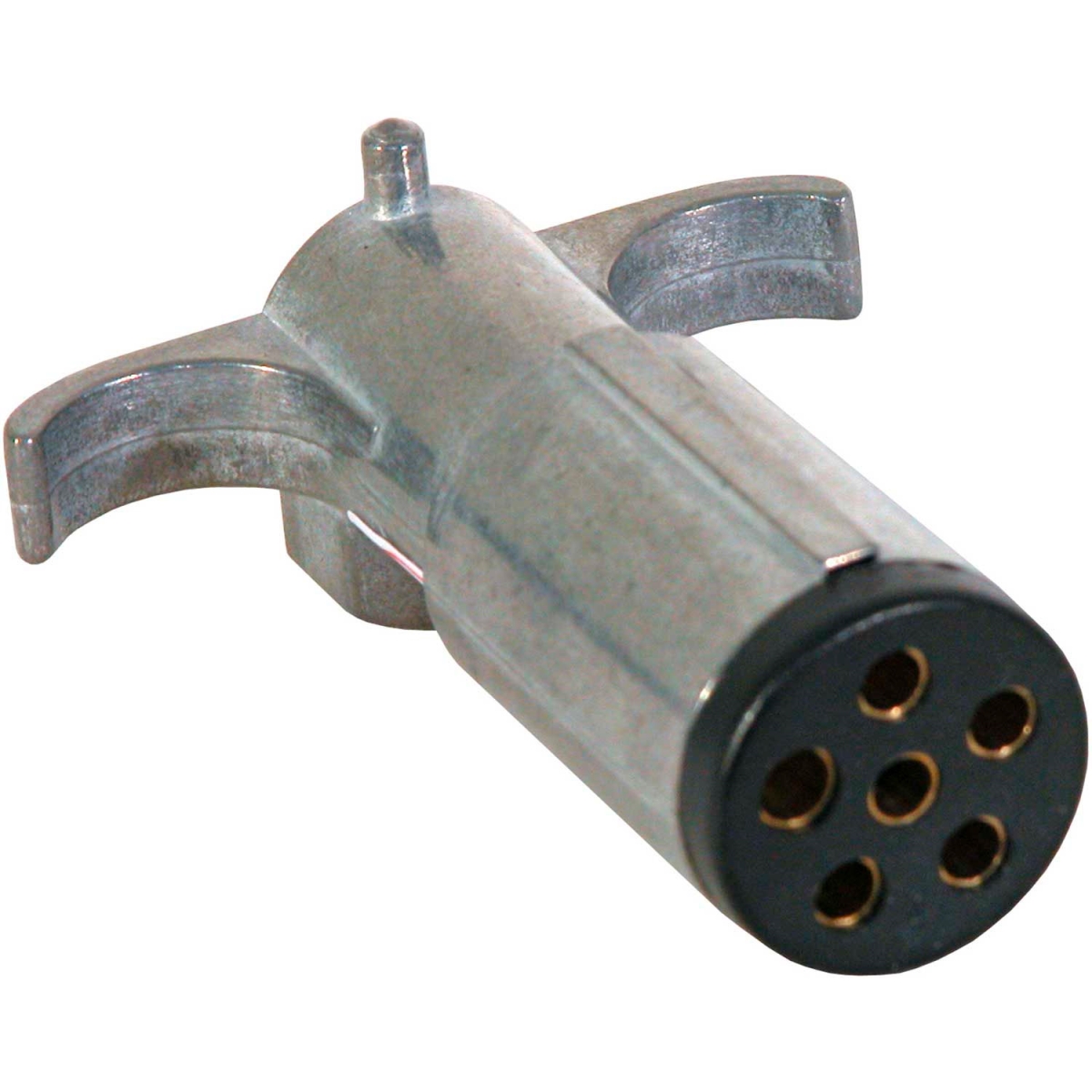6-Way Die-Cast Metal Trailer Connector - TC2006 - Durable Zinc Construction