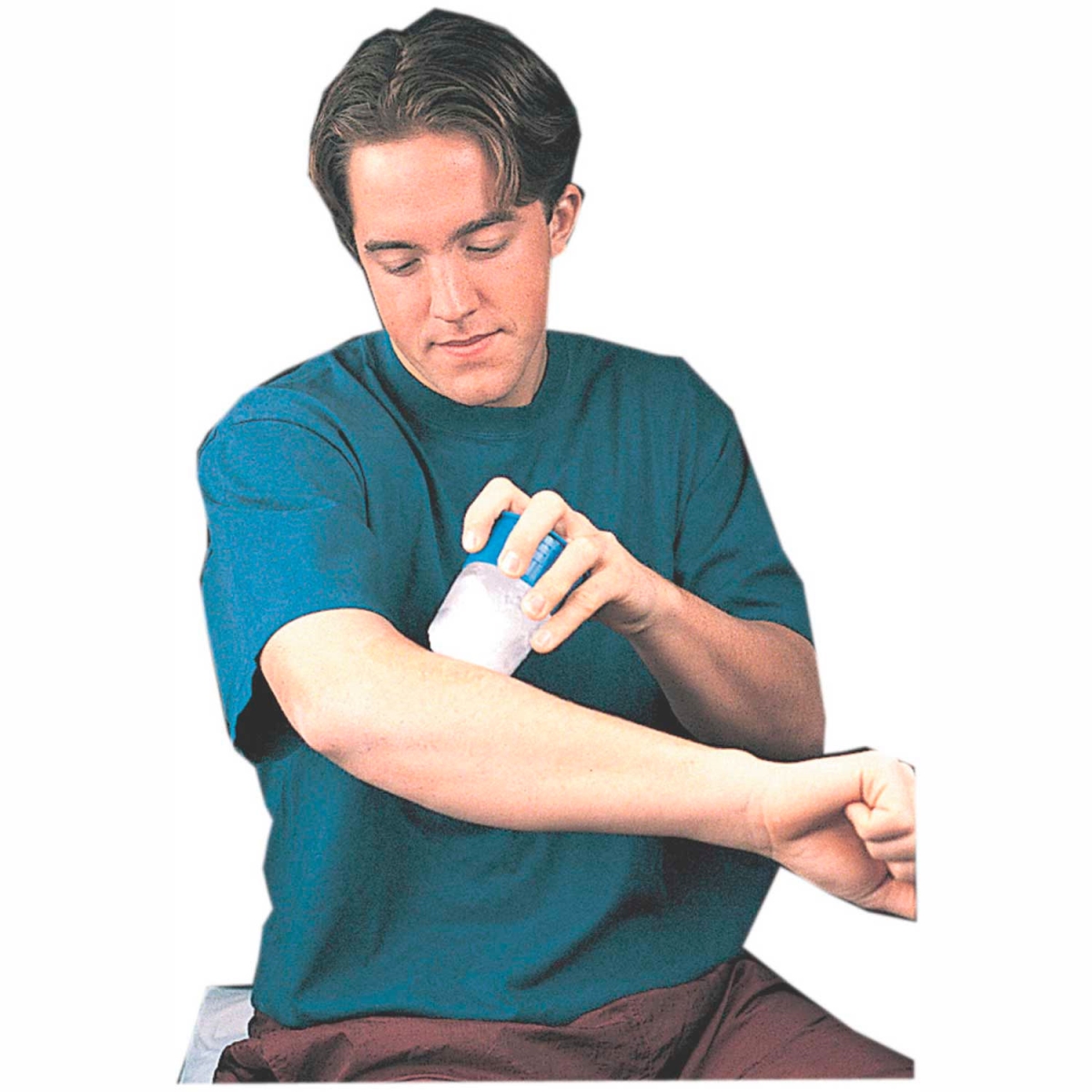 Picture of Fabrication B2194196 Croup Ice Massager - Reusable - White - 4.5 x 4.5 x 5 in.