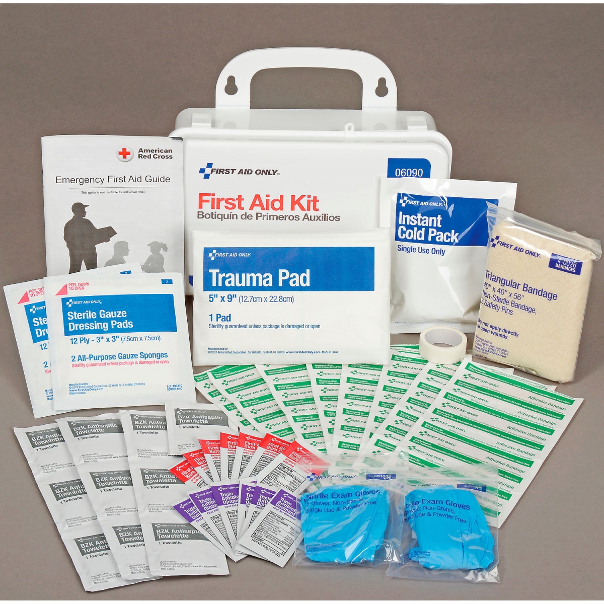 Picture of Acme United 7930900 First Aid Only 25 Person Plastic First Aid Kit