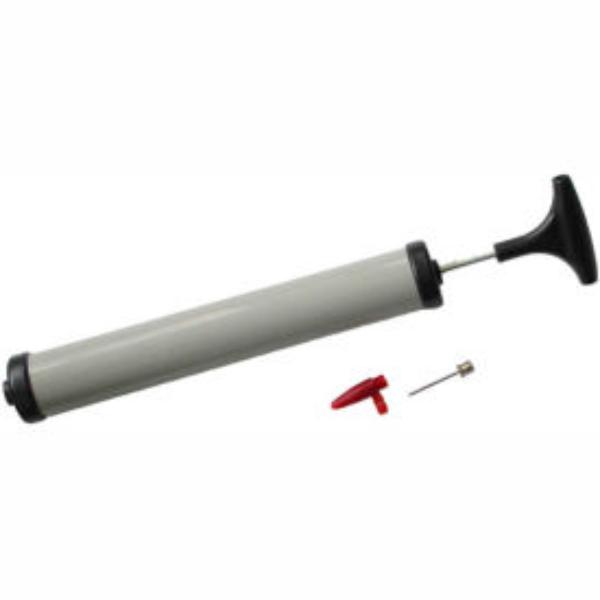 Hand Pump for Inflatable Exercise Balls - Gray - 12 in. - Compact Design