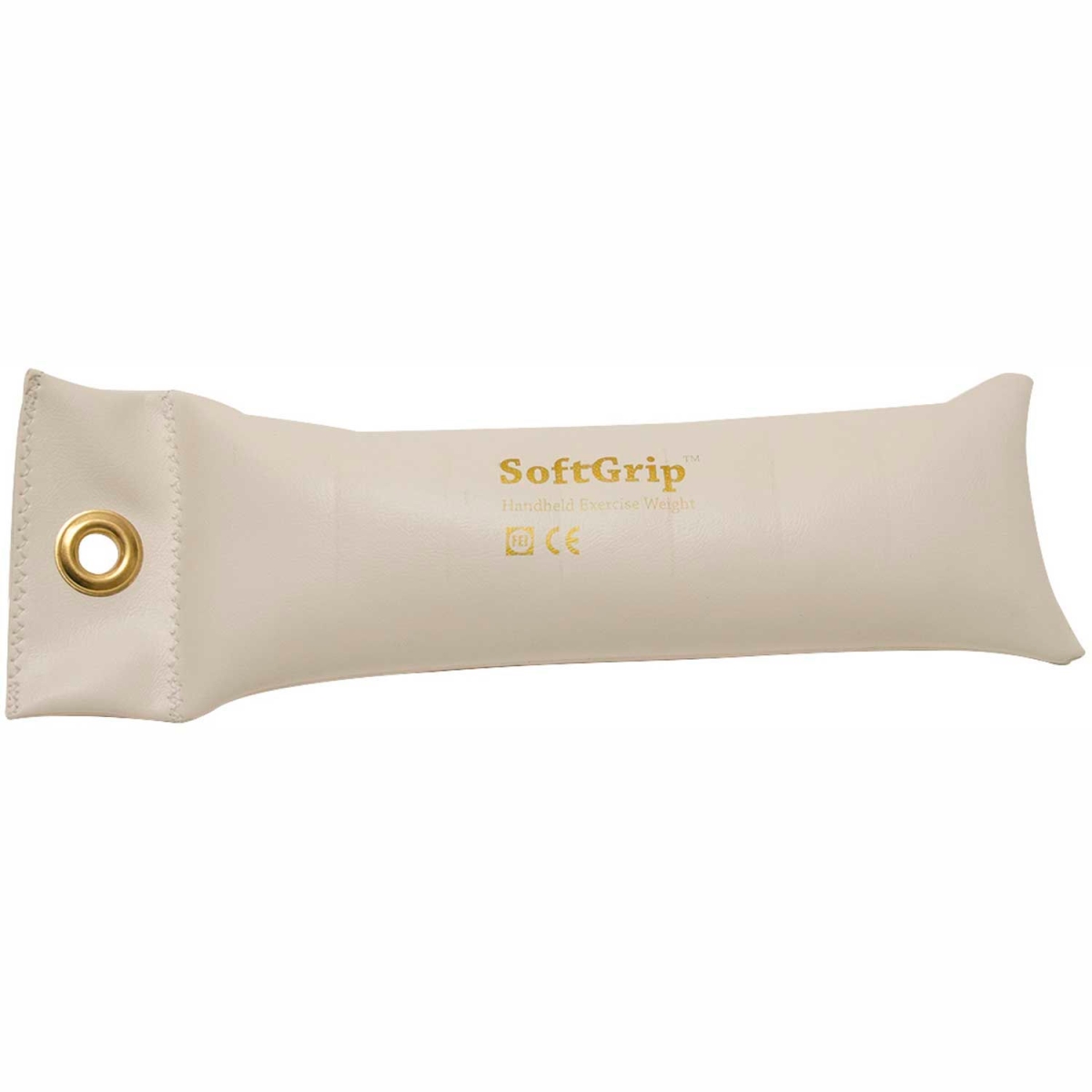 B2192578 CanDo SoftGrip Hand Weight - Silver - 4 lbs