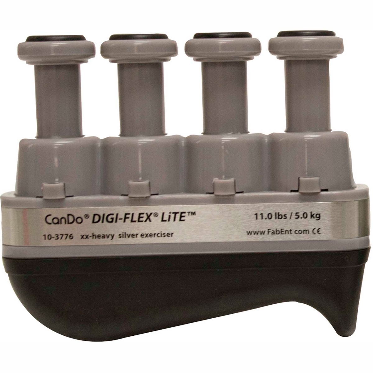 B2179217 CanDo Digi-Flex LITE Hand Exerciser - Silver - XX-Heavy