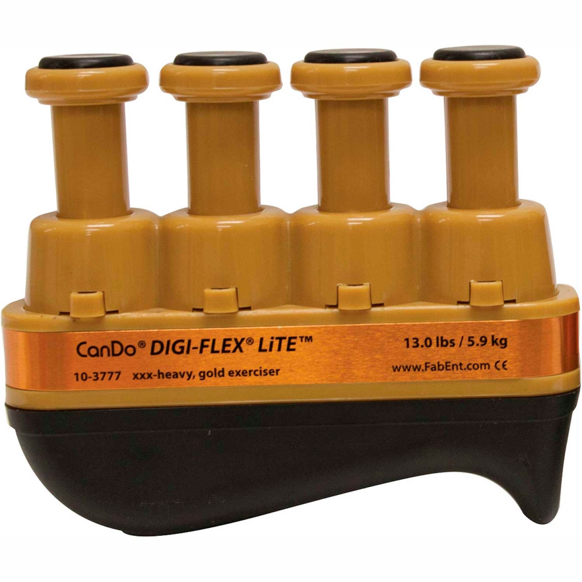B2179216 CanDo Digi-Flex LITE Hand Exerciser - Gold - XXX-Heavy