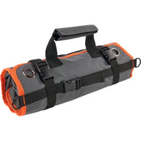 Picture of Ergodyne B3178540 Arsenal 5874 Roll Up Tool Bag with Zipper Pockets - Gray