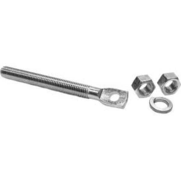 Eye Bolts with Nuts - Durable Steel - Pack of 14 - Heavy-Duty Replacement