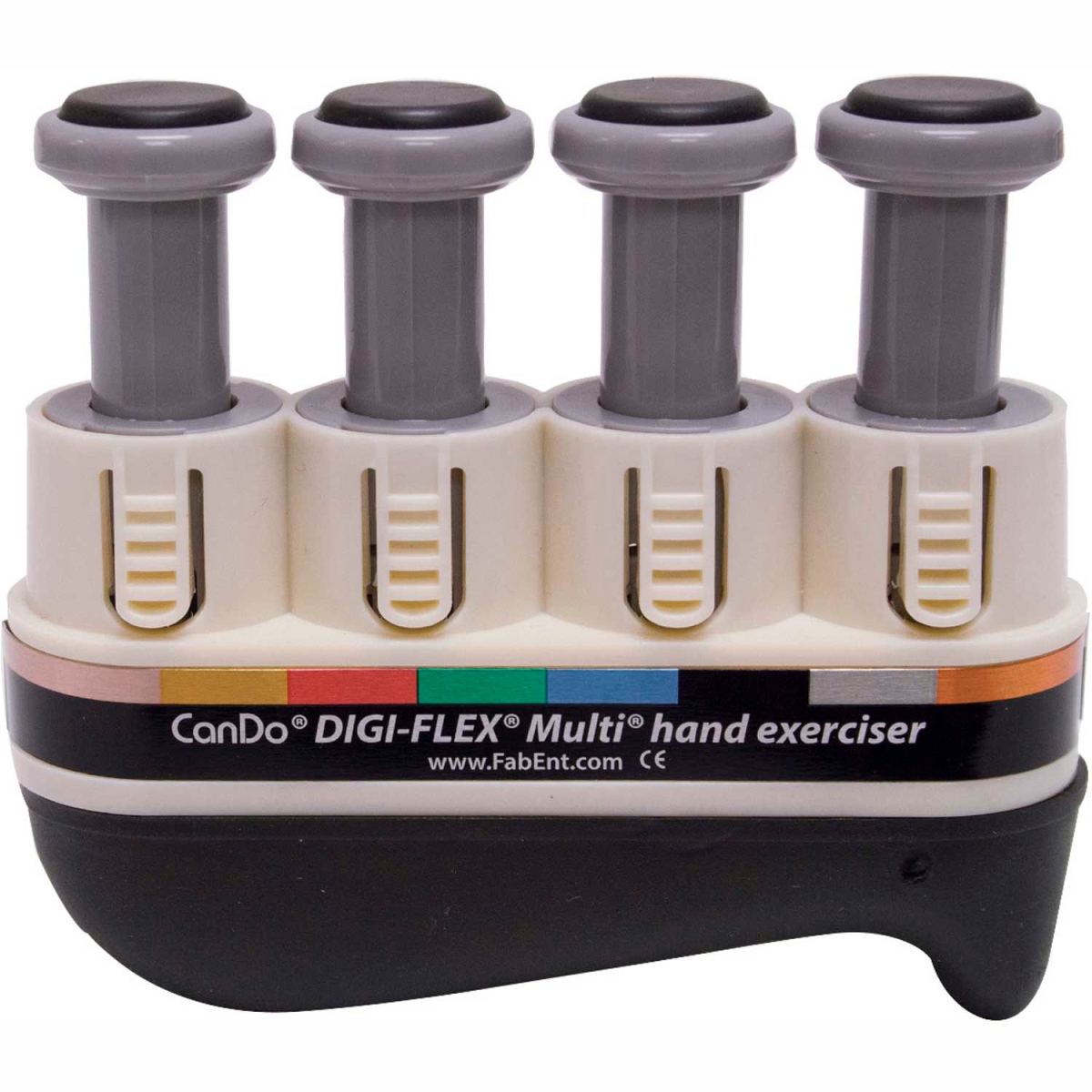 B2179094 Digi-Flex Multi Hand Exerciser - Basic Starter Pack - Silver - XX-Heavy