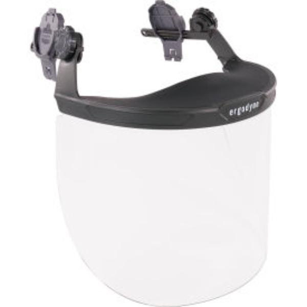 B3131841 8995 Hard Hat Face Shield for Full Brim - Clear