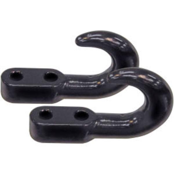B2276273 Black Drop Forged Light-Duty Tow Hooks - B2799B - Pack of 2